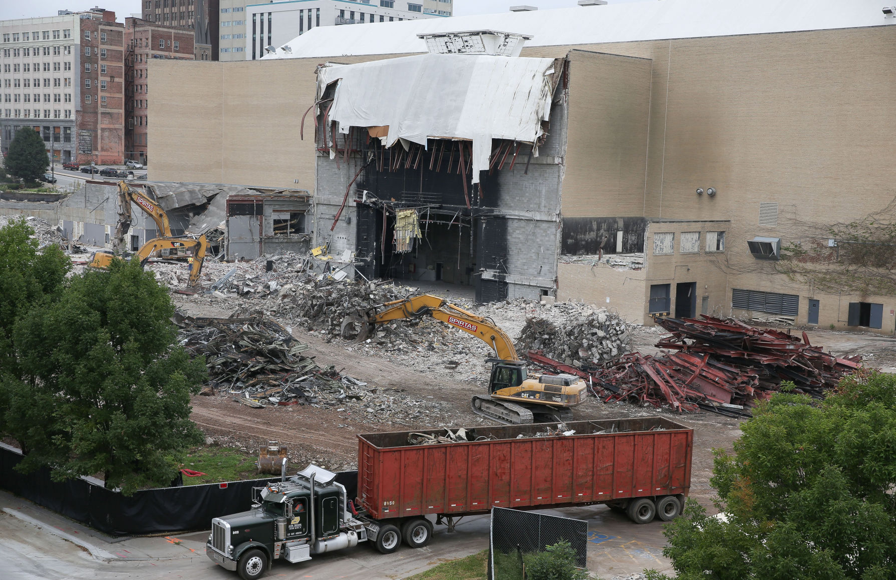 Civic Auditorium demolition